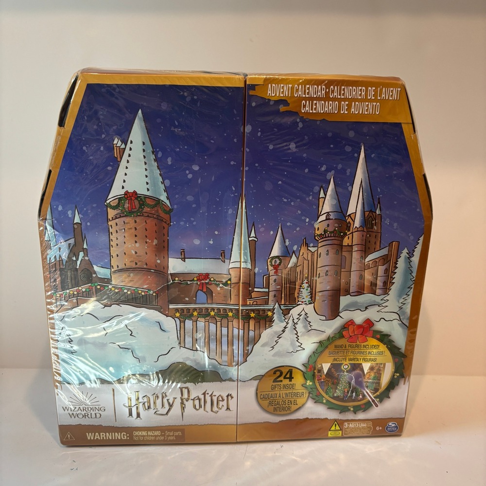 Harry Potter Wizarding World Advent Calendar 24 Gifts Wand Figures Spin Master